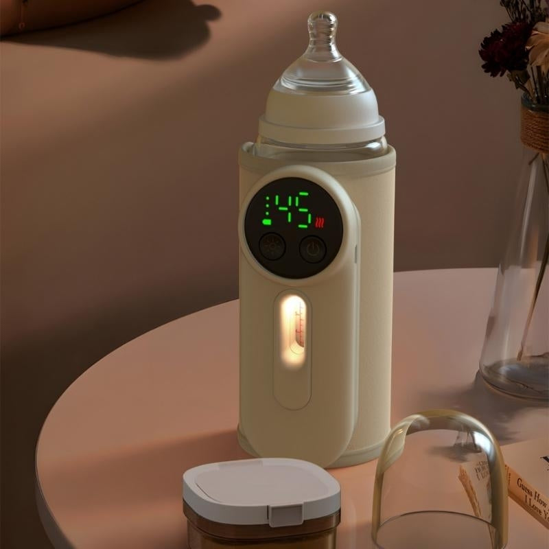Aquecedor portátil de leite