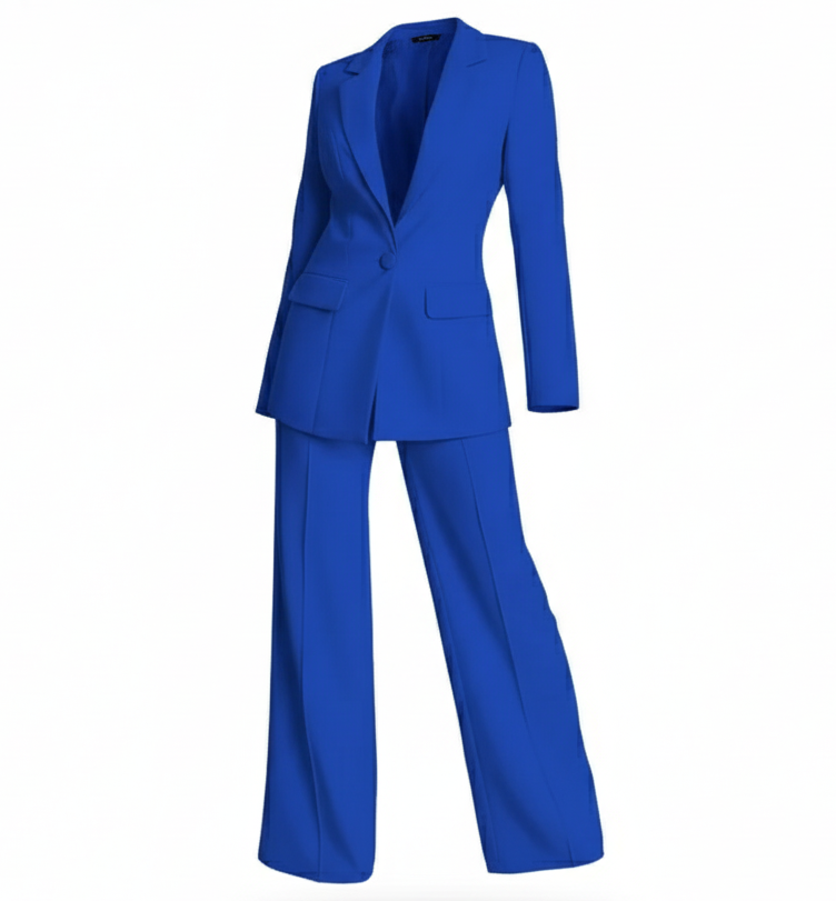 INÊS™ | CONJUNTO ELEGANTE COM CASACO E CALÇAS