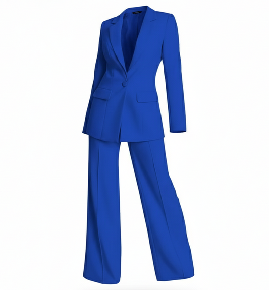 INÊS™ | CONJUNTO ELEGANTE COM CASACO E CALÇAS