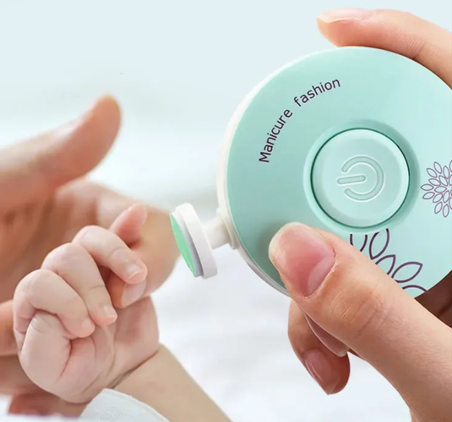 Conjunto de manicure elétrico para bebés
