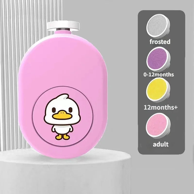 Conjunto de manicure elétrico para bebés