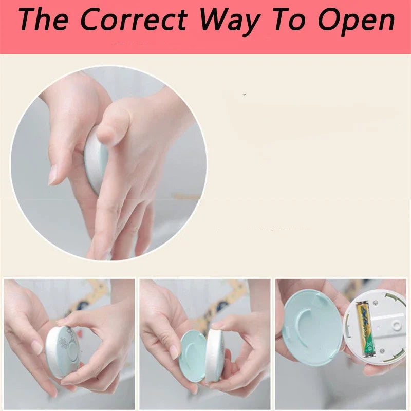 Conjunto de manicure elétrico para bebés