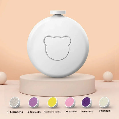 Conjunto de manicure elétrico para bebés