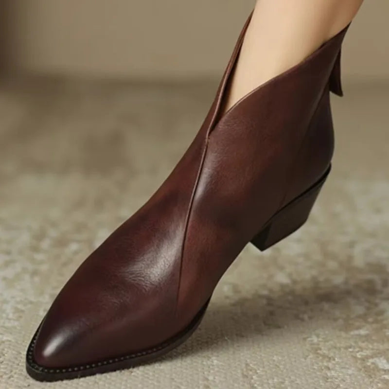 VALERIA™ | BOTINES ORTOPÉDICOS DE CUERO SINTÉTICO 2x1