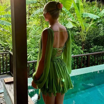 VERA™ | VESTIDO COM CALÇÃO