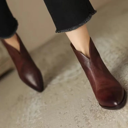 VALERIA™ | BOTINES ORTOPÉDICOS DE CUERO SINTÉTICO 2x1