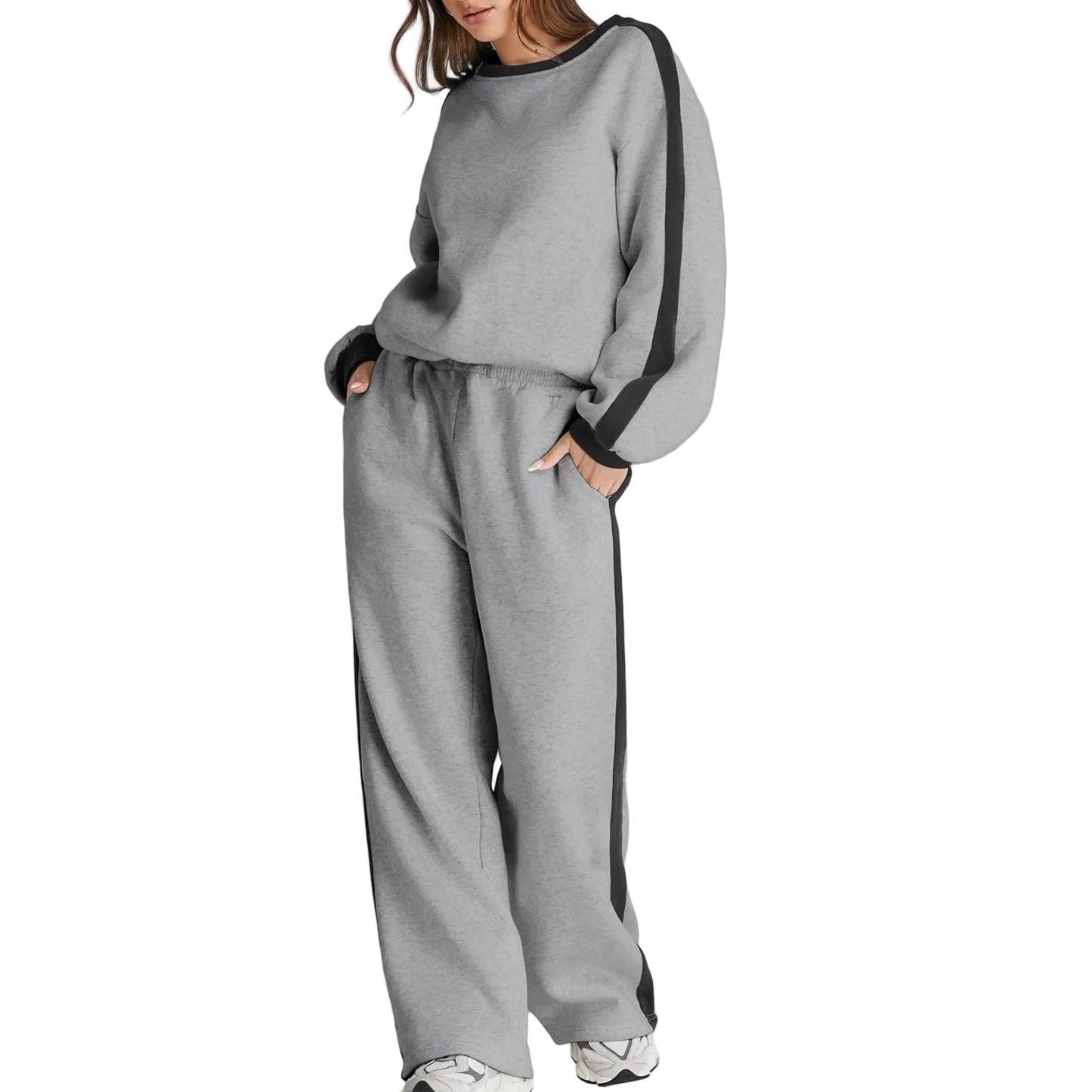 LUCÍA™ | CONJUNTO CÓMODO DE SUDADERA Y PANTALÓN