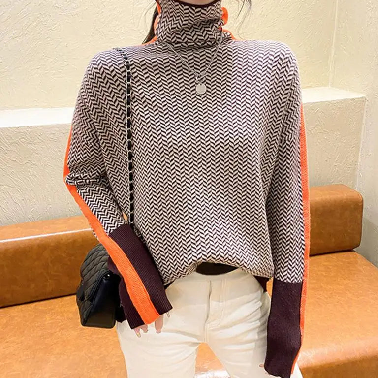 VALENTINA™ | JERSEY DE CUELLO ALTO