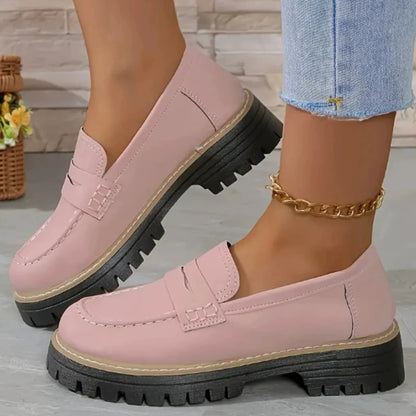 ANA™ | MOCASSINS ORTOPÉDICOS COM SALTO GROSSO