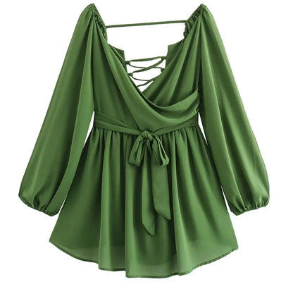 VERA™ | VESTIDO COM CALÇÃO