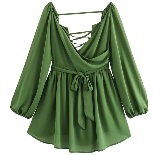 VERA™ | VESTIDO COM CALÇÃO