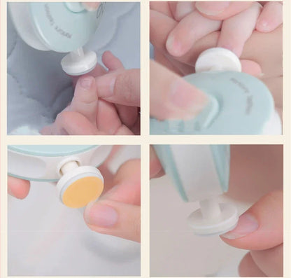 Conjunto de manicure elétrico para bebés