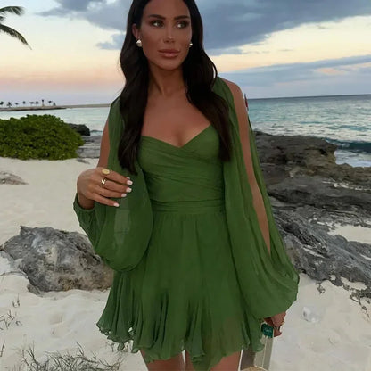 VERA™ | VESTIDO COM CALÇÃO