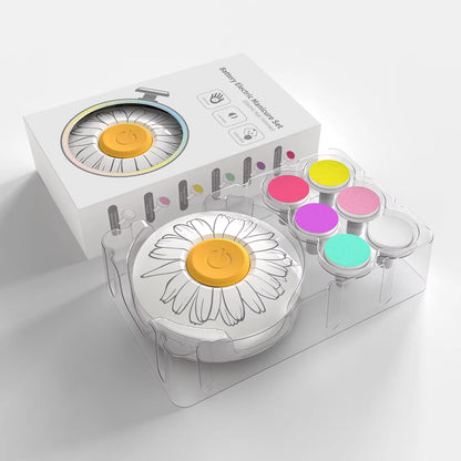 Conjunto de manicure elétrico para bebés