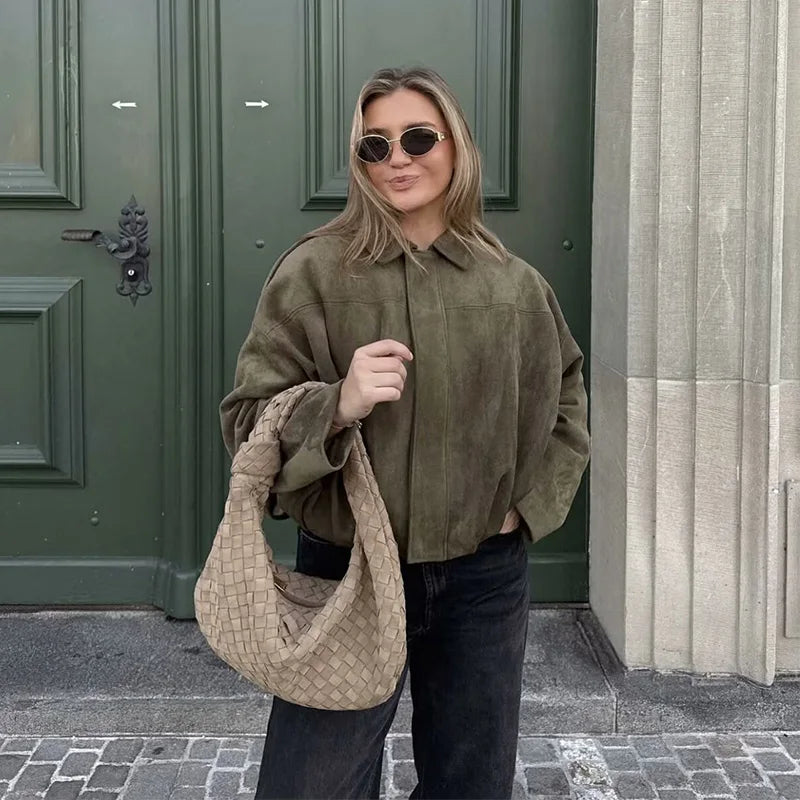 PATRÍCIA™ | CASACO DE CAMURÇA