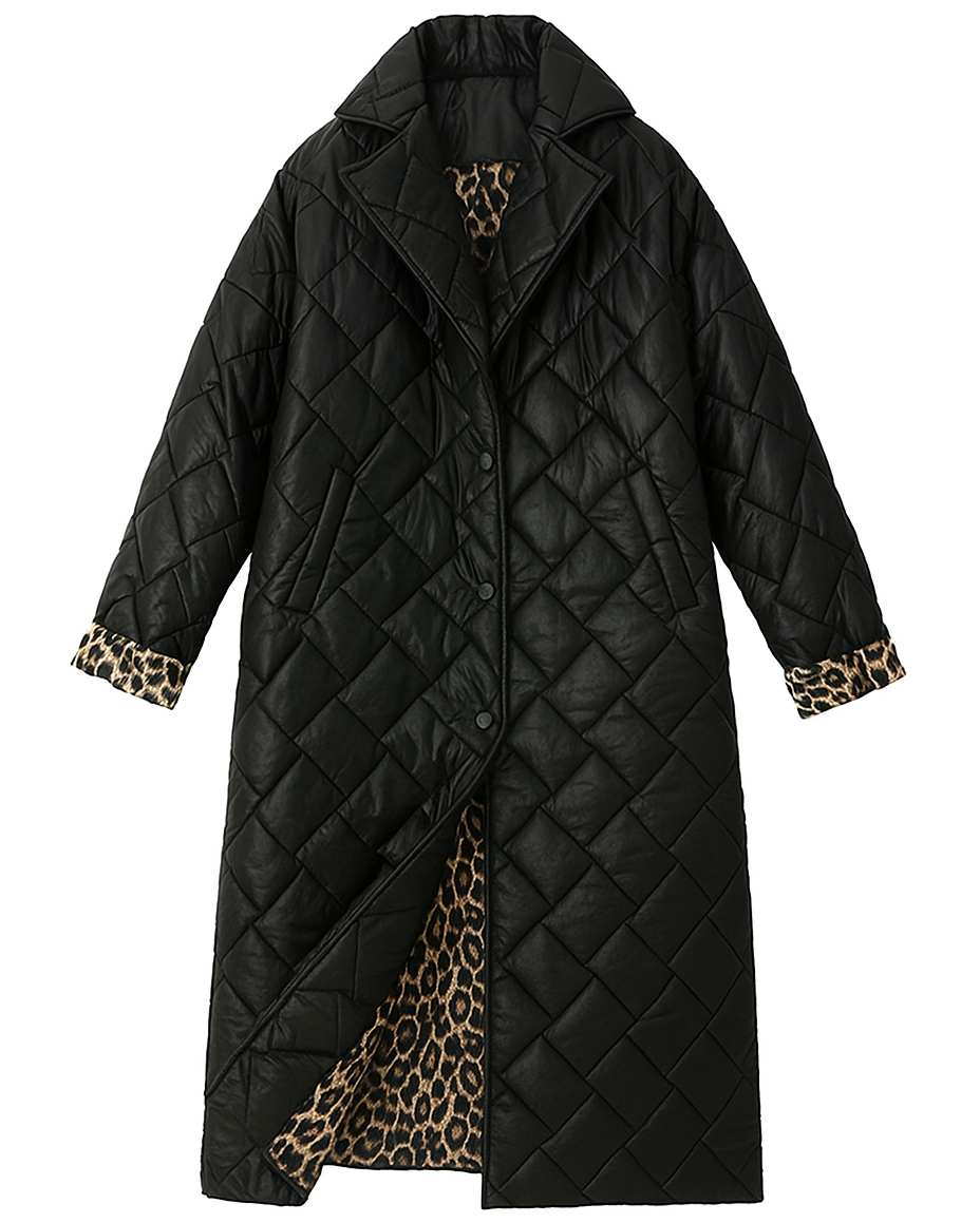 VERÔNICA™ |CASACO ACOLCHOADO REVERSÍVEL