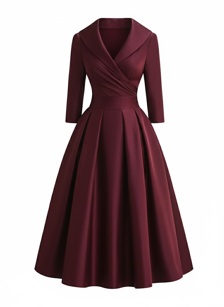 CLARA™ | VESTIDO ELEGANTE DE CETIM